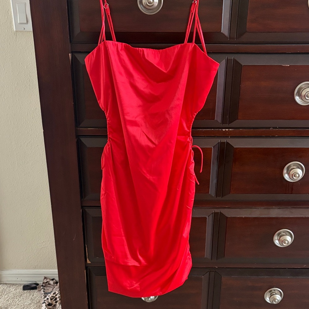 Guess Vibrant Red Mini Dress